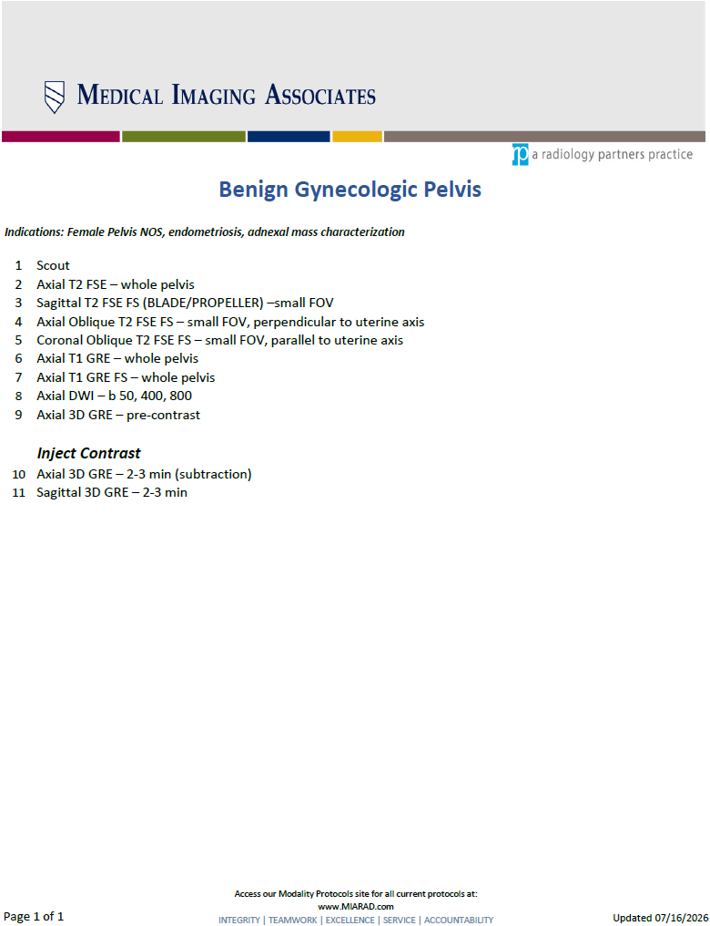 MR Benign Gynecologic Pelvis 07-16-2026